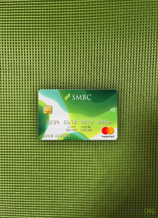 Japon Sumitomo Mitsui Banking Corporation (SMBC) banque mastercard photolook ,